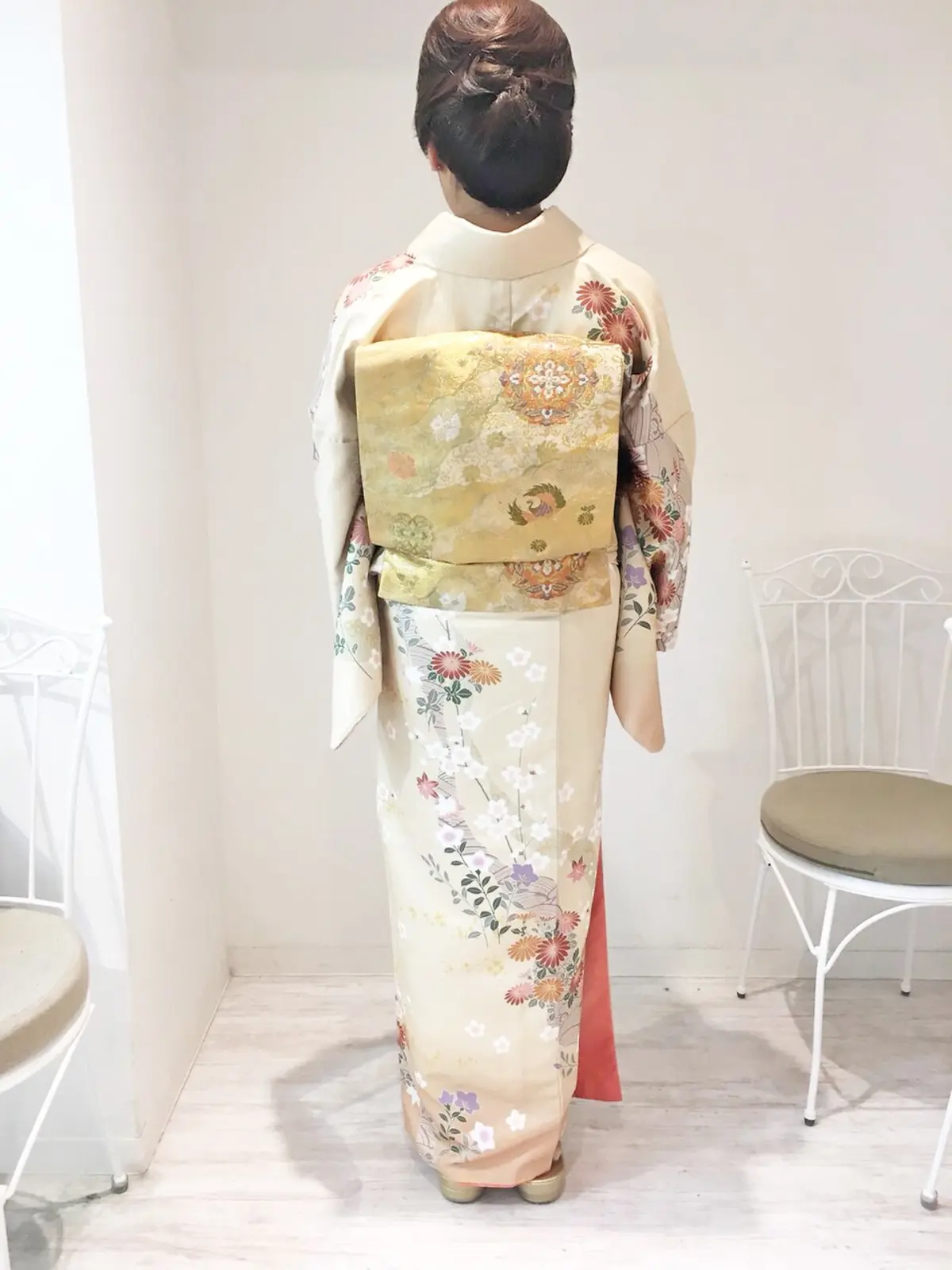 着物の着付け仕上がり