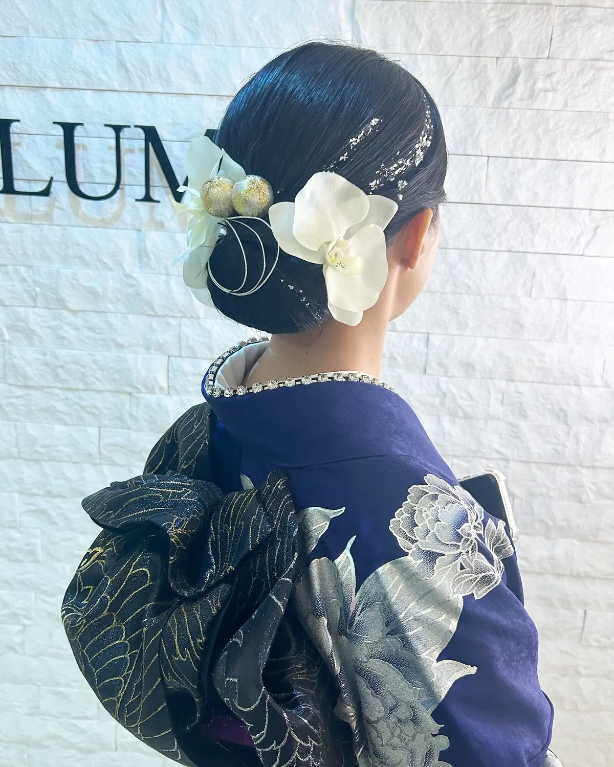 着物とヘアメイク